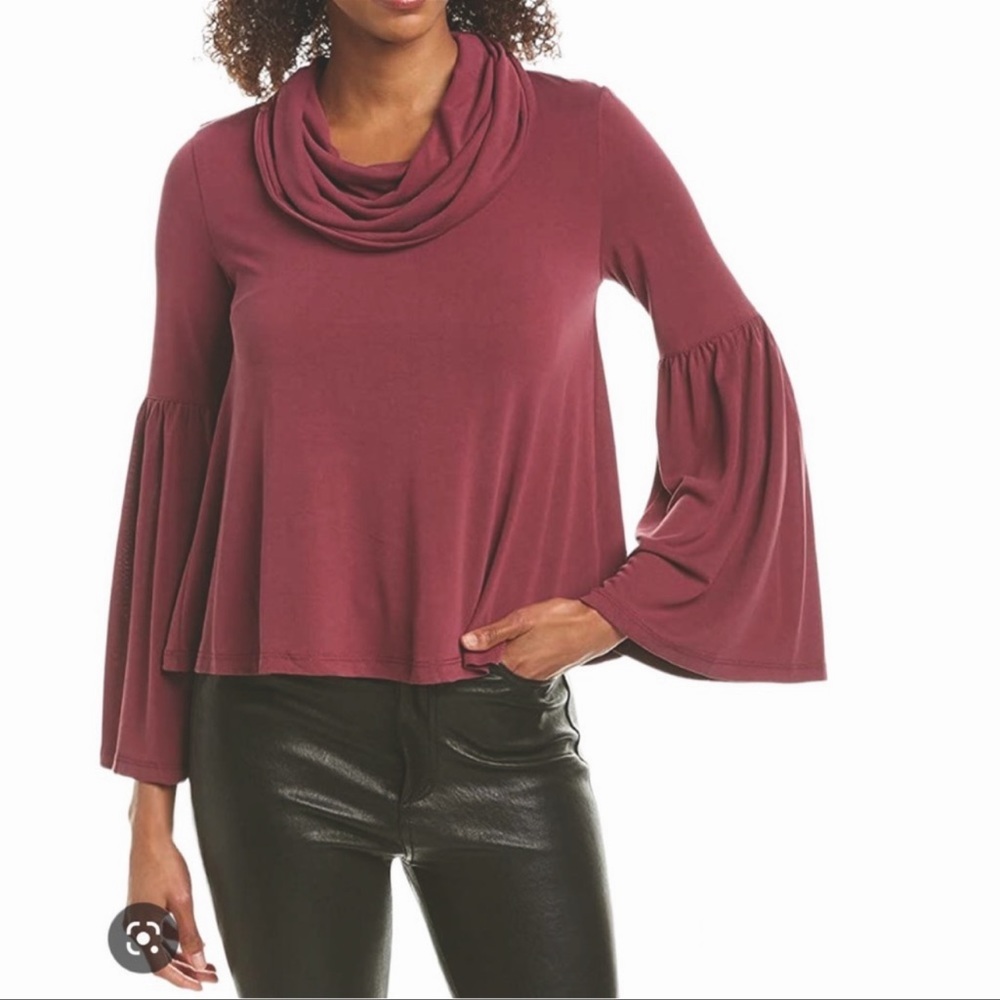 Dakota Bell sleeve too with cowl neck